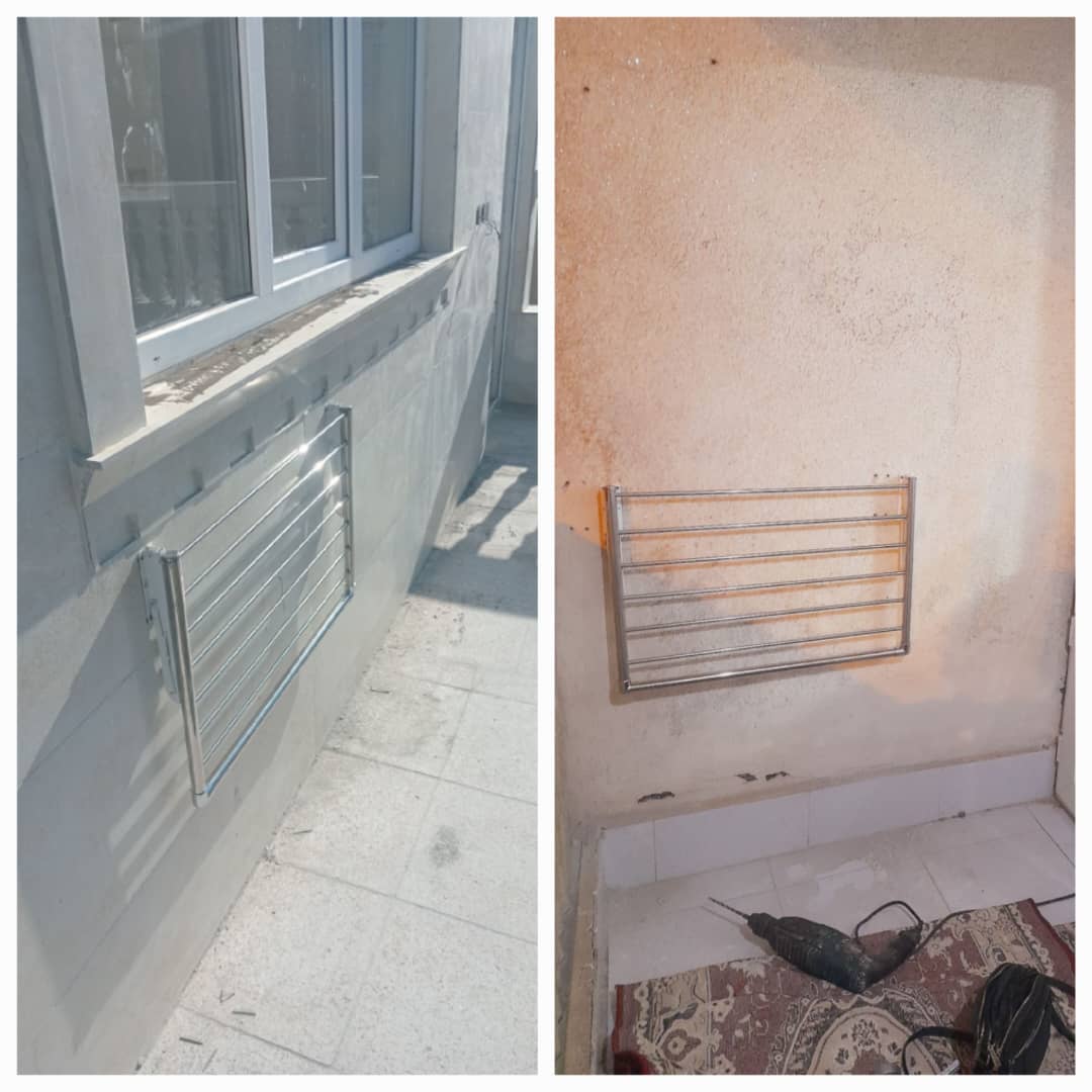 بندرخت دیواری تاشو