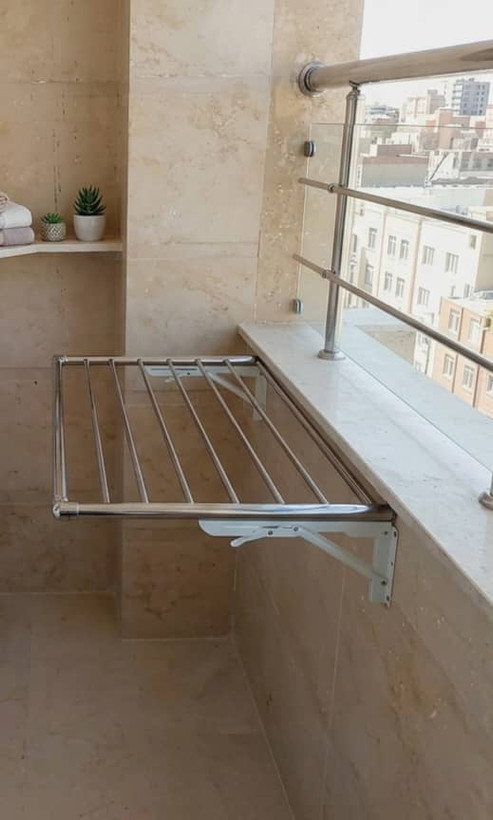 بندرخت دیواری تاشو استیل تاشولند